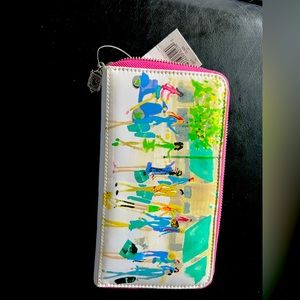 Never used - Marshall Fields Zip Wallet with Shoppers